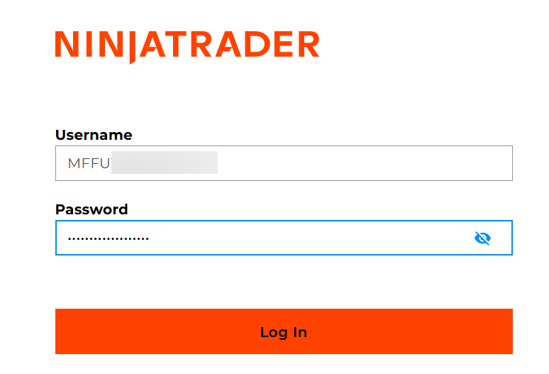 NinjaTrader showing green connection status and connected accounts